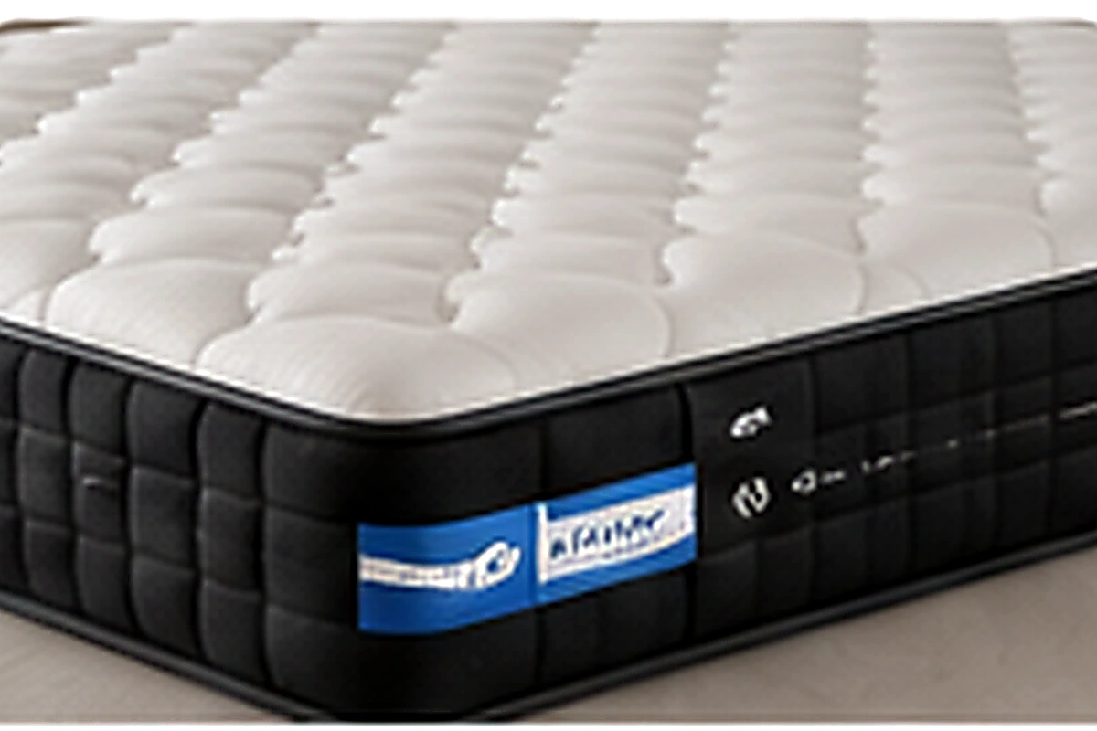 King Premium Comfort medium-firm mattress with Bonnell springs and PU foam
